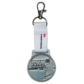 WePulse 10K Marathon Medal Keyring