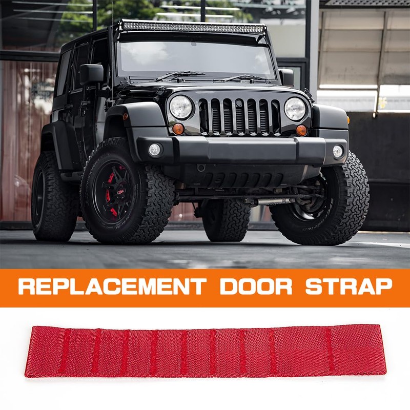 Guteauto Door Strap for Jeep TJ JK JKU JL JLU,