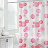 BERYART Bathroom Shower Curtain, Water Resistant Fabric with Hooks, Machine