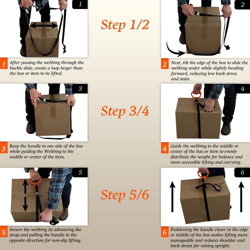 MULTUS Handle and Haul 1 Handle Moving Strap to Lift