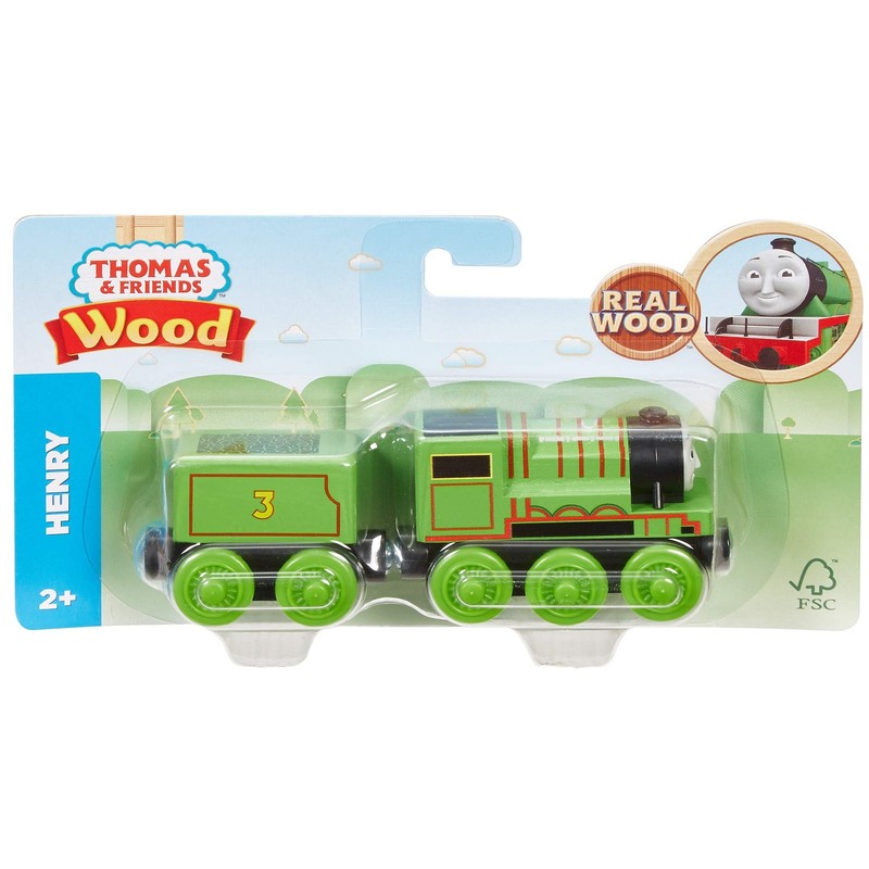 Thomas the Tank Engine GHK13 Wooden Rail Series Henry, 2