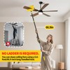 High Ceiling Fan Cleaner Duster for Fans Blades Cleaner with