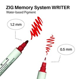 Zig Memory System Marcadores de Doble Punta, Paquete de 8