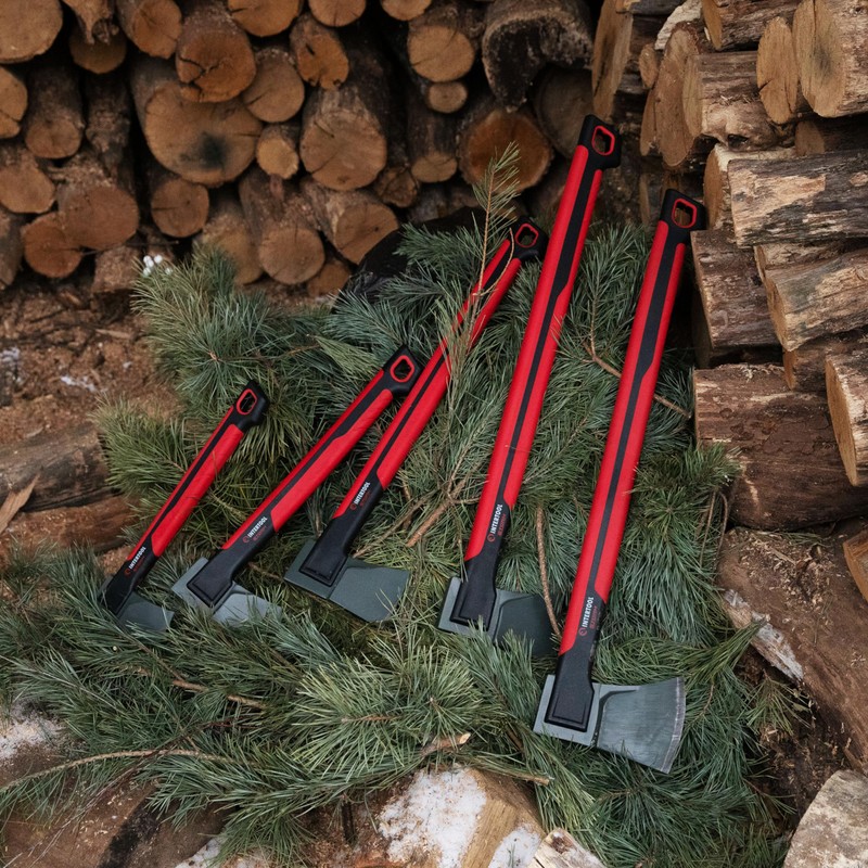 INTERTOOL 28” Splitting Axe, Wood Splitter Tool, Deeper Cuts, Chopping,