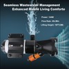 RV Macerator Pump 12V,12GPM Suction 3.2 feet Lift 10 feet
