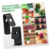 Outanaya 5pcs Metal Planter Wall Holder Hooks Durable Terracotta Pot