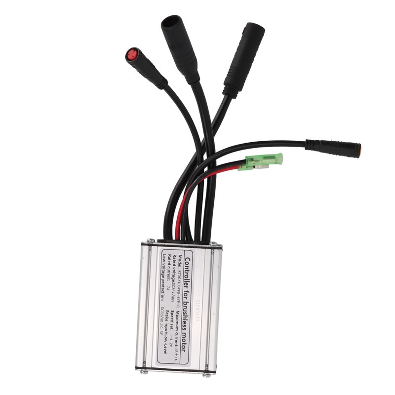 36V 48V 15A Electric Bike Sine Wave Controller 250W Brushless