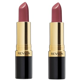 REVLON Revlon Super Lustrous Lipstick with Vitamin E and Avocado Oil, Cream Lipstick in Pink, 415 Pink in the Afternoon, 0.15 oz (Pack of 2)