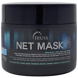 Truss - Mascarilla de reparación intensiva para cabello rizado y todos los demás tipos de cabello – nano proteína infusión, máscara de pelo antiestática, reconstructor, desenredador, antiencrespamiento, repara cabello dañado, hidrata rizos, Limited edition