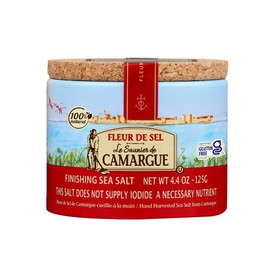 Le Saunier De Camargue | French Fleur Del Sel | Finishing Sea Salt, 4.4 oz (Pack of 2)