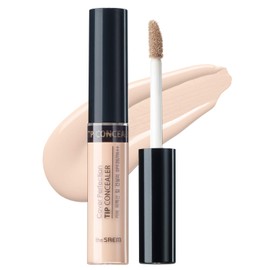 Theaem Cover Perfection Tip Concealer SPF28 PA++ 6.5 g #1 Clear Beige - Universal Liquid Concealer, Full Coverage Makeup for Acne, Dark Spots and Hyperpigmentation