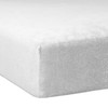 TRAUMSCHLAF Fleece Terry Fitted Sheet, White, 140 x 200 cm