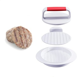 Hamburger Press Patty Maker, Plastic Burger Press, Burger Mold Press Hamburger Maker Meat Press Set for BBQ Grill Accessories