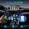 CarEase Wireless CarPlay Adapter for Apple iPhone, Converts Factory Wired