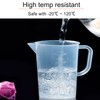 DARENYI 2 Pcs Plastic Measuring Jugs 1L, Large Plastic Measuring