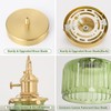 Shenmoyl Battery Operated Pendant Light 5000mAh Rechargeable Chandelier with Remote