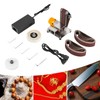 Mini Belt Sander Electric Bench Grinder Sanding Machine 7 Adjustable