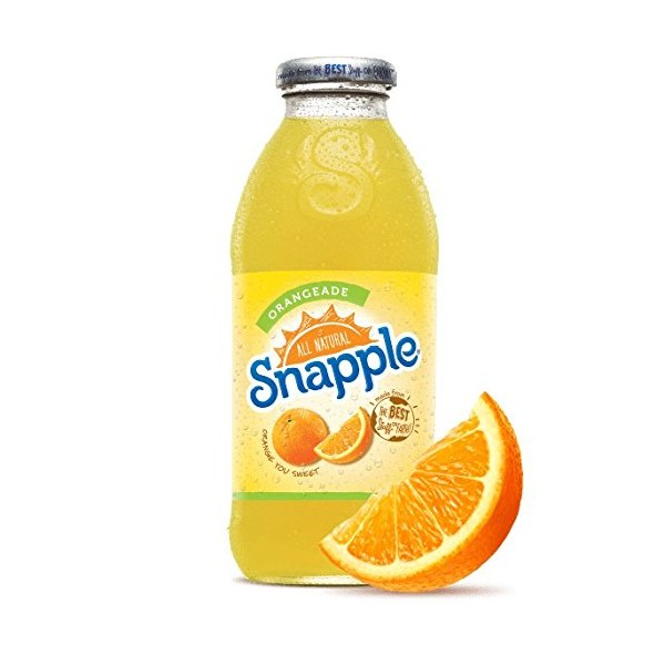 Snapple Orangeade 64 Oz. 8 Pack All Natural