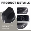 ZNTVW PA010034 Top Burner Knob Replacements for Viking Gas Range,