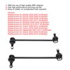 2PCS Front Sway Bar End Link Black K90344 Replacement for