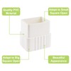 UFURMATE 3x4 to 2x3 Downspout Adapter 1 Pack PVC Gutter