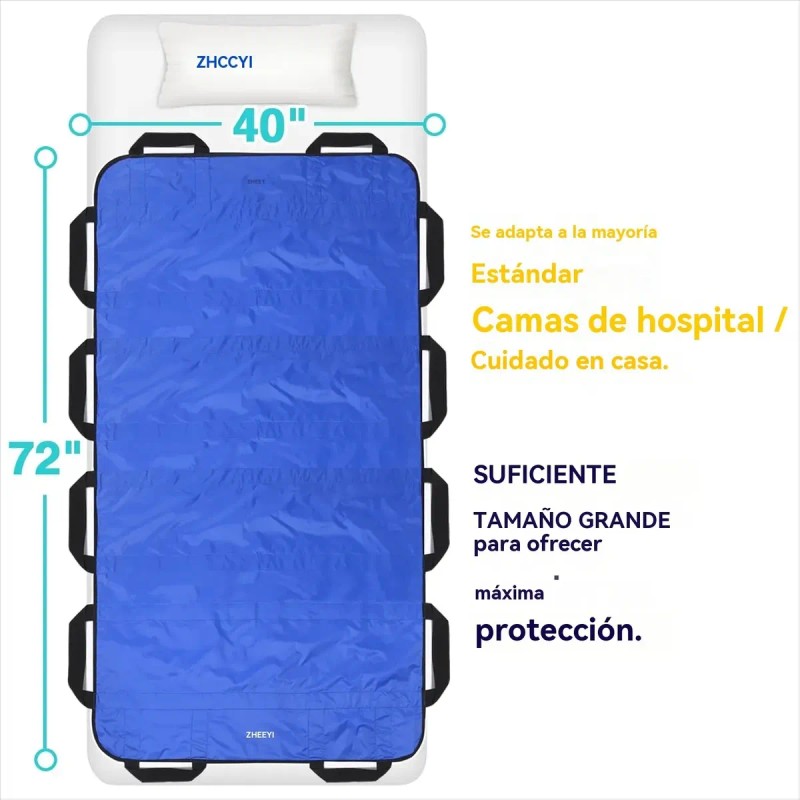 Transfer Almohadilla Con Asa Para Movilizar Paciente 180cm