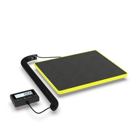 High-Precision Shipping Scale, 200kg/5oz Capacity, Heavy-Duty Scale for Versatile Weighing Needs - Accurate Four-Corner Sensors, Tare Function, Yellow