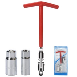 Spark Plug Wrench Set 16/21 mm Spark Plug Socket Spark Plug Socket Set T-Key for Hanging Oumuik Car Parts
