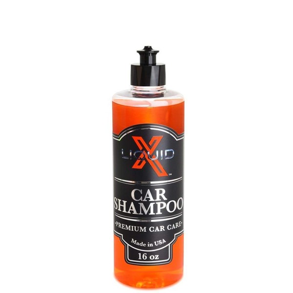 Liquid X Car Shampoo - Ultra Sudsy Car Wash, pH