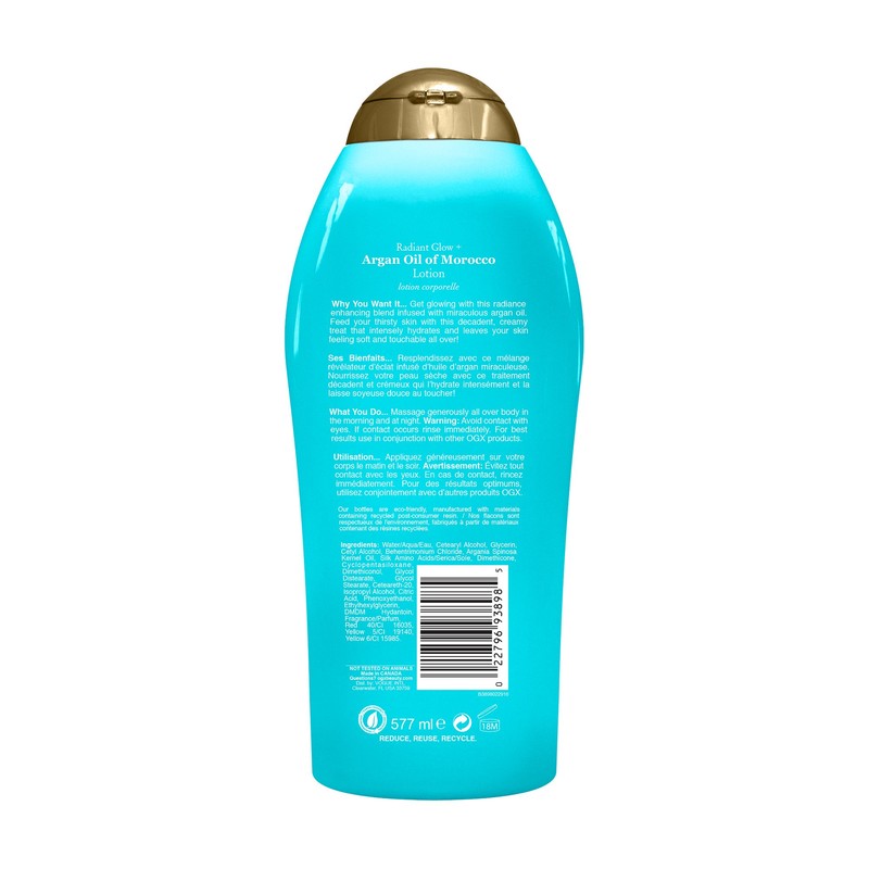 OGX Argan oil morocco extra strength body lotion, 577ml