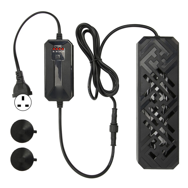 Aquarium Clean Light Timing Submersible UVC Water Clean Lamp for