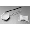 Torch Melting Gold Silver Kit Crucible Borax Handle Rod Melt