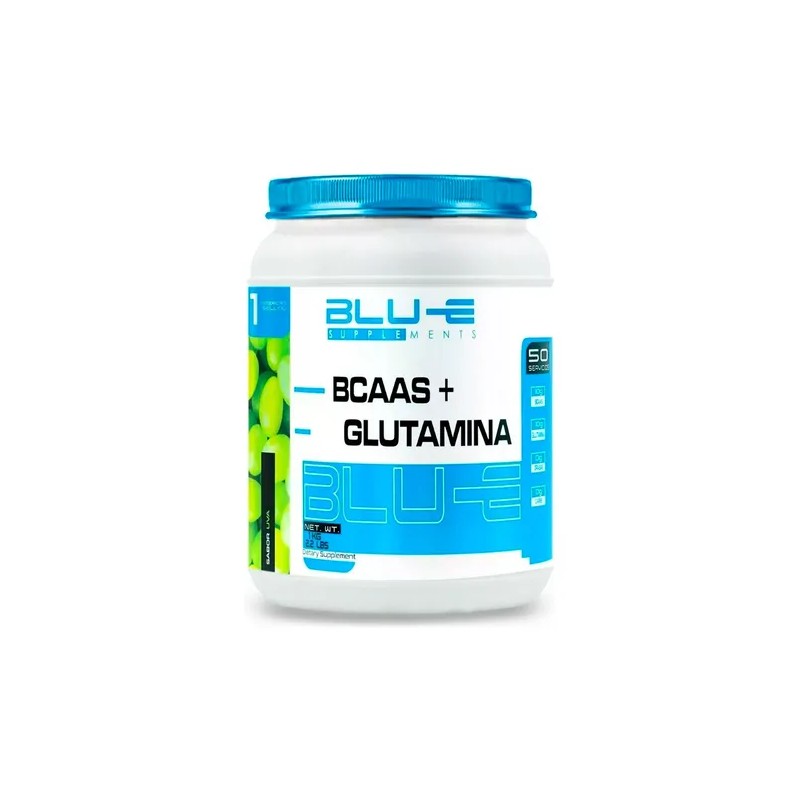 Aminoacidos Bccas +glutamina Blu-e 1kg Varios Sabores