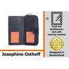 Josephine Osthoff Bremen Compact Genuine Leather Wallet with RFID Protection,