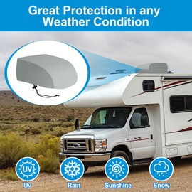 RV Camper Air Conditioner Cover Trailer AC Covers for RV Roof Unit, 600D Oxford Cloth Fits Dometic FreshJet 3, ASA, VEVOR, Furrion RV Air Conditioner Winter Covers for Outside - RV A/C Cover for Roof