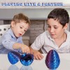 3D Dragon Egg Articulating Gemstone Crystal Dragon Figurine 3D Eggs