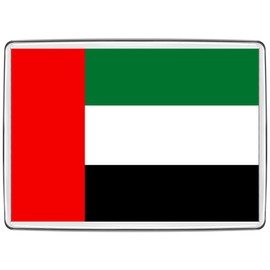Pixly® United Arab Emirates Flag Fridge Magnet Large Jumbo Size UAE Keepsake Country Souvenir Novelty Refrigerator Magnets Gift