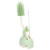 Baby Bottle Brush Set with Nylon Nipple Cleaner, 2 Sponge