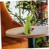 Abaodam 2pcs Faux Moss Dog Cat Figurines Realistic Simulation Outdoor