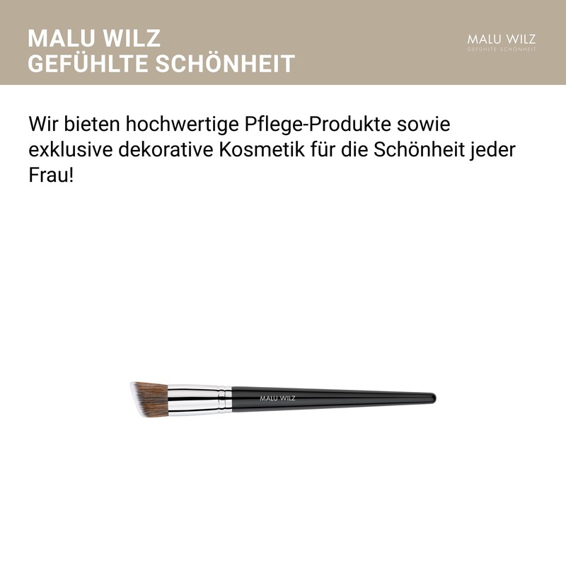 Malu Wilz Foundation Brush - Make Up Brush for Even