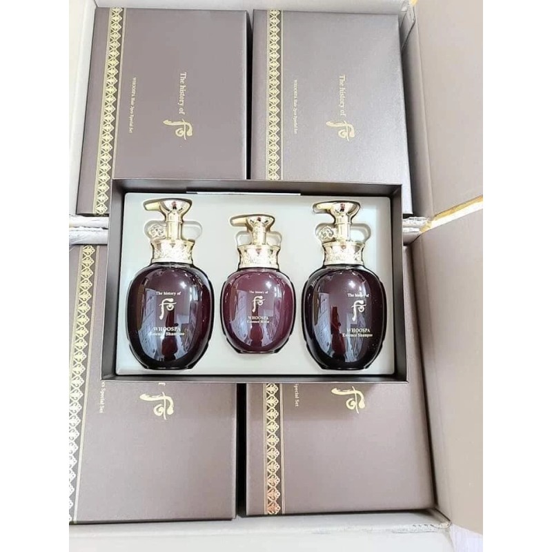 The History of Whoo Whoo SPA Hair 3pcs Special Set