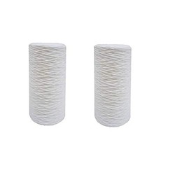 SWC-45-1020 20 Micron 10 x 4.5 SWC-45-1020 Comparable Whole House Sediment Replacement Water Filters 2 PACK