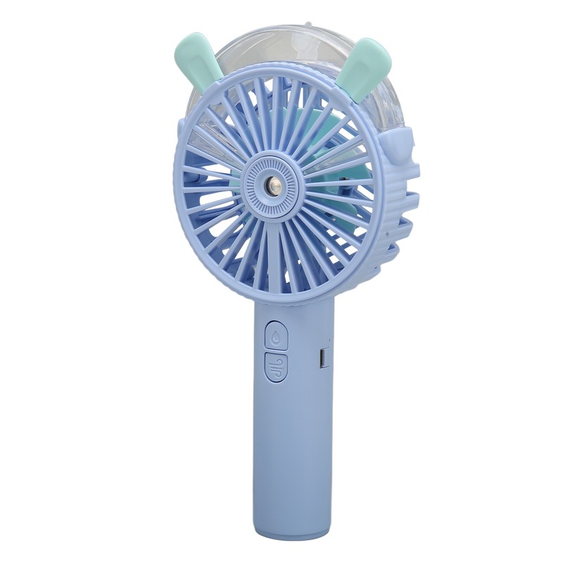 Handheld Fan Automatic Spraying USB Charging Humanized Grille Design Low