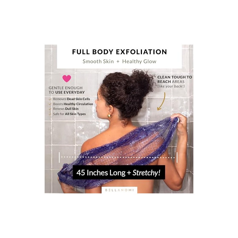 Bellanomi Esponjas exfoliantes africanas BELLANOMI Sapo (paquete de 2) –