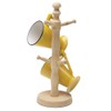 KitchenCraft Wooden Mug Tree Holder, Beechwood, 11.5 x 32.5cm, Brown