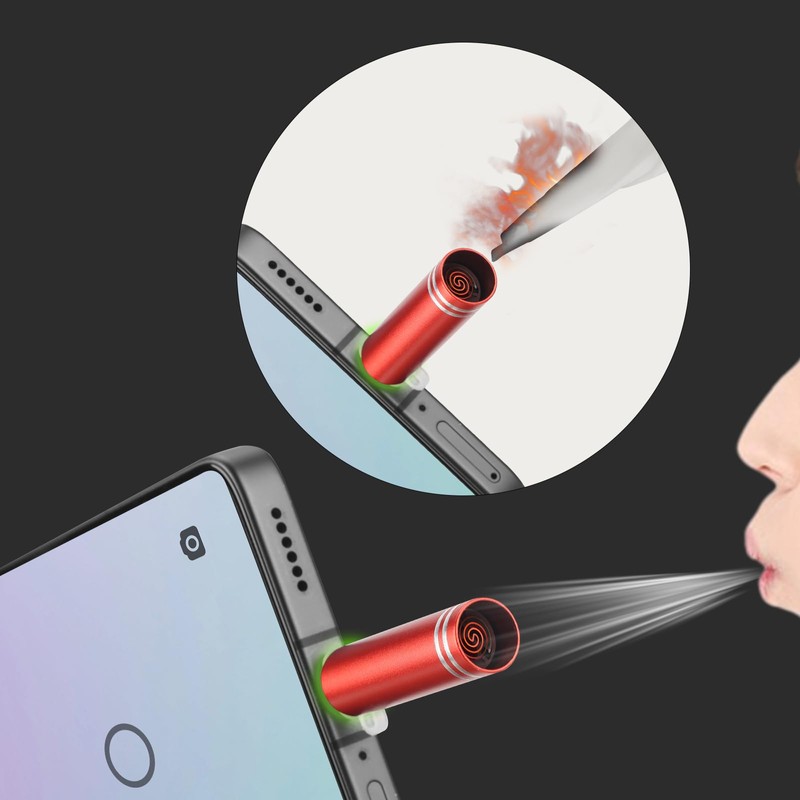 Blowing it II Electric Lighter USB C, Windproof Waterproof Lighter