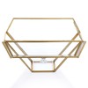 ELLDOO Gold Glass Coffee Filter Holder Coffee Paper Storage Container