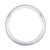 United Pacific A6138 Stainless Steel 15-inch Smooth Beauty Trim Ring,