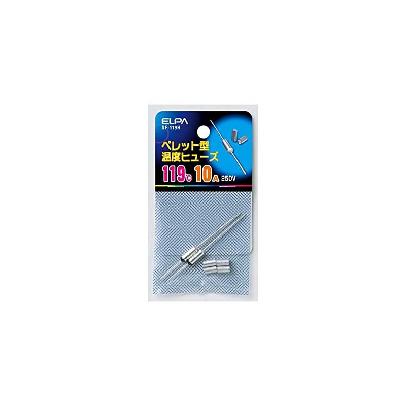 Elpa Pellet Type Temperature Fuse 119 °C SF – 119h