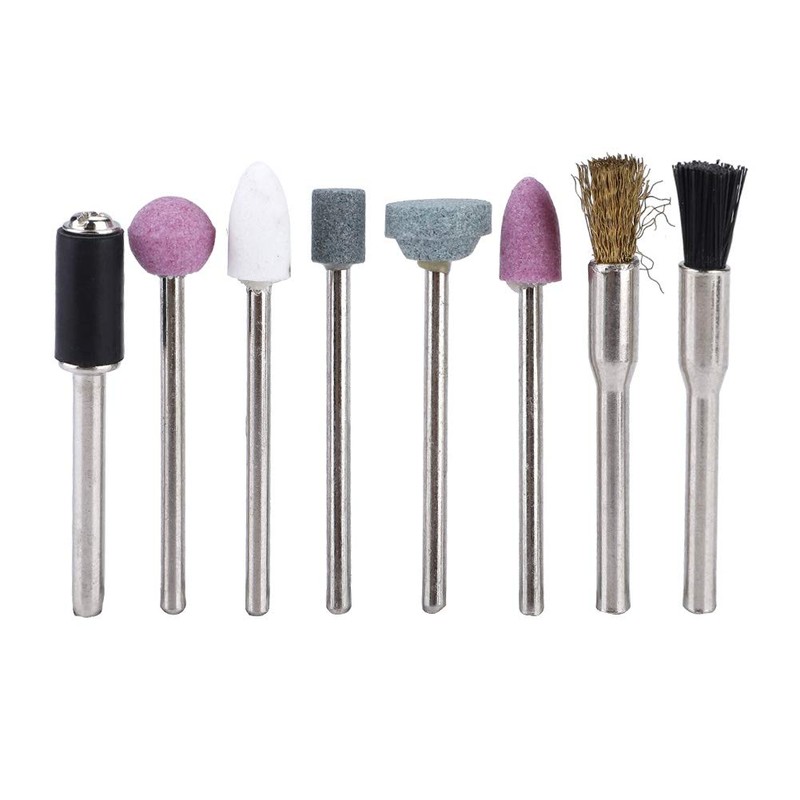 34pcs Mini Electric Rotary Tool Kit Accessories for Grinding and